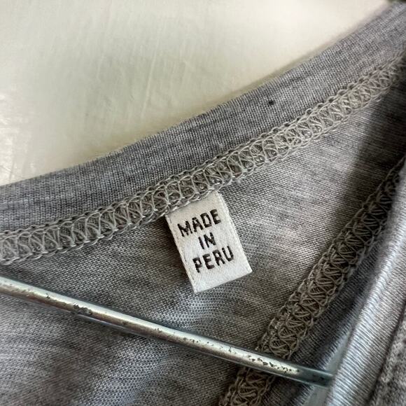 Vince Gray Drop Waist Lightweight Tank Dress Sz Xs - Picture 4 of 10